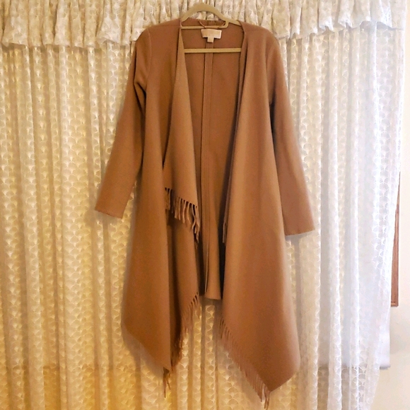 Michael Kors long drape / cape/ duster - Picture 2 of 4